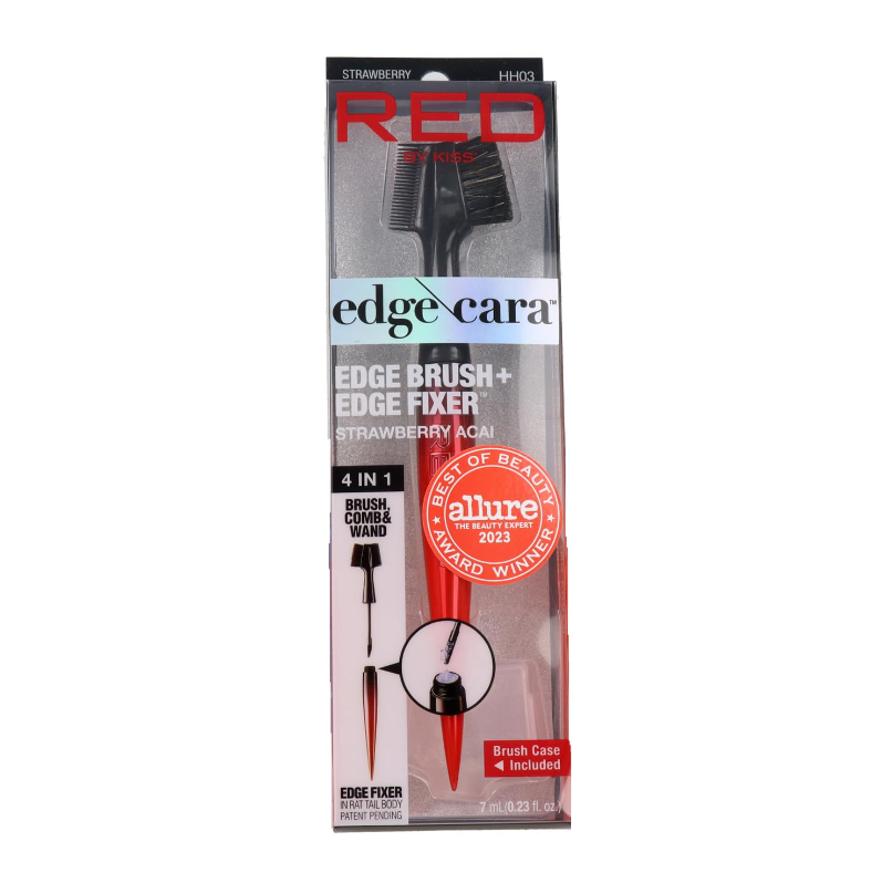 RED BY KISS edge brush + edge fixer 4 in 1