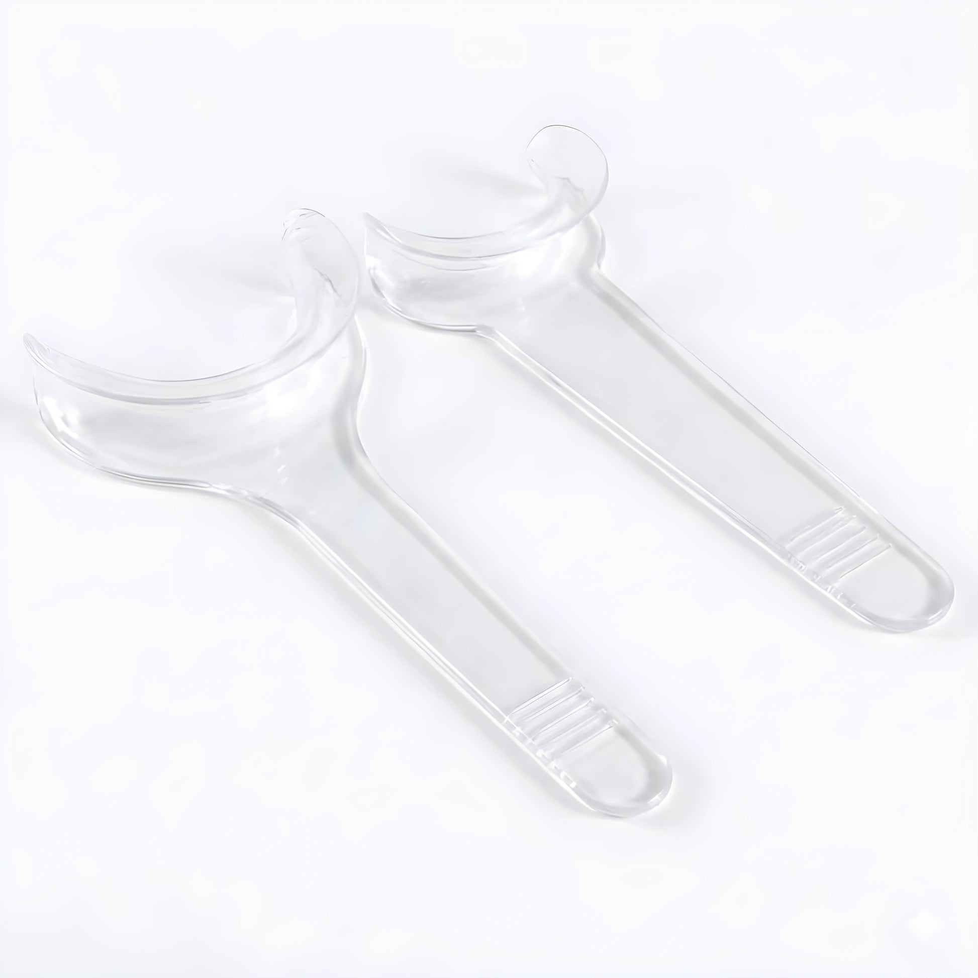 Pack de 8 retractor de mejillas y labios dental transparente en forma de T.