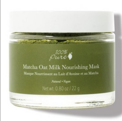 Mascarilla Nutritiva con Leche de Avena y Matcha