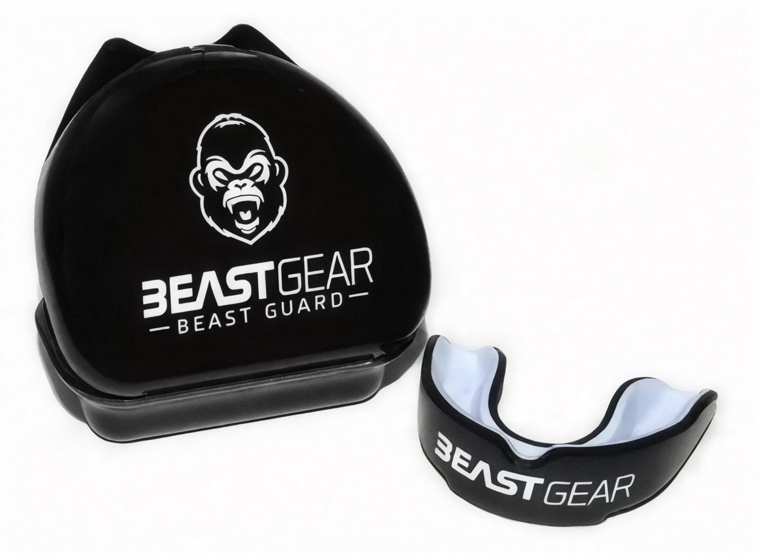 Protector bocal Beast Gear cuenta con tecnología de automoldeado para un ajuste personalizado.