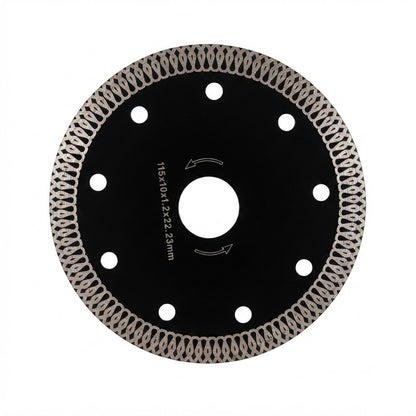Disco de diamante que cuenta con un borde continuo tipo Turbo o X-Mesh.