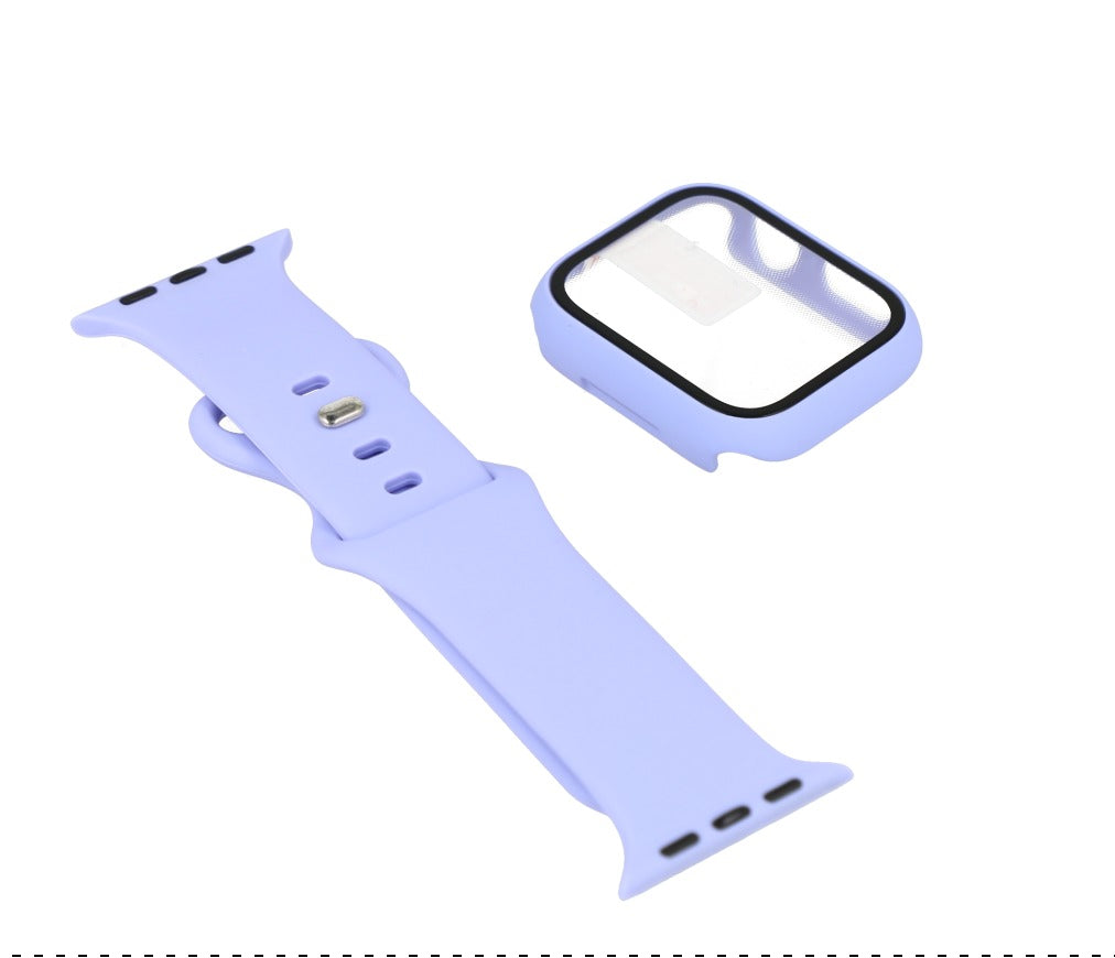 Protector color lavanda para Apple Watch.