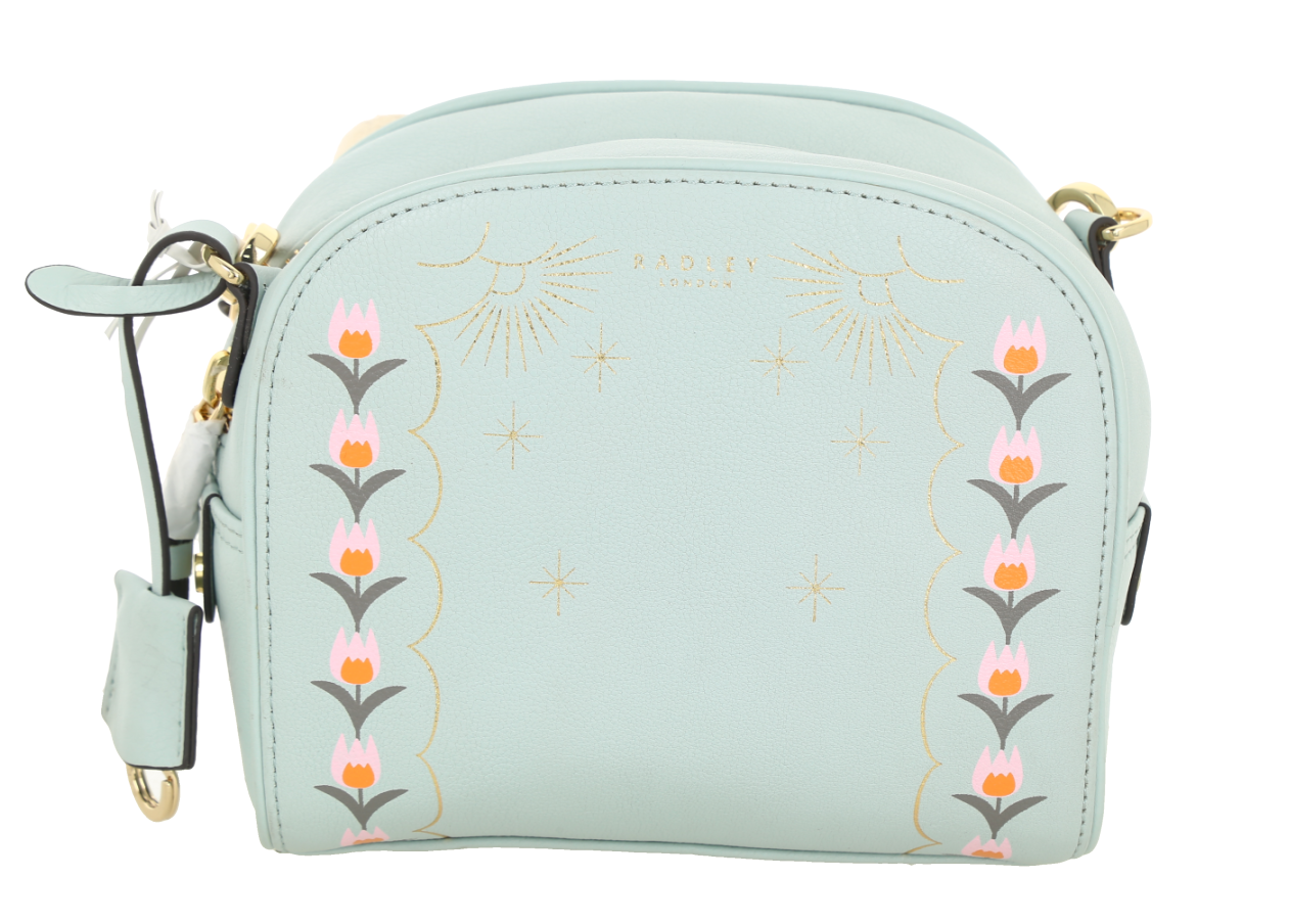 Bolso para dama Floral Small Zip Around Crossbody