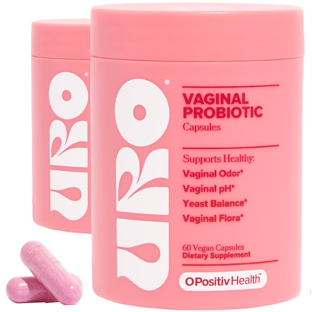 URO Vaginal Probiotic, diseñado para apoyar la salud vaginal.