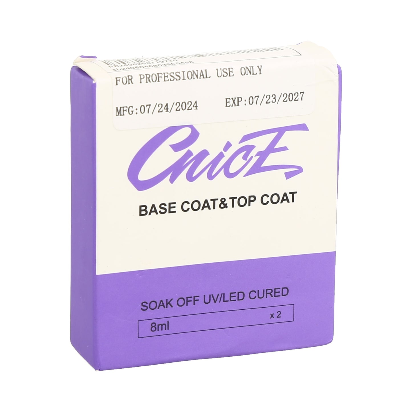 paquete de Base Coat & Top Coat, CnicE