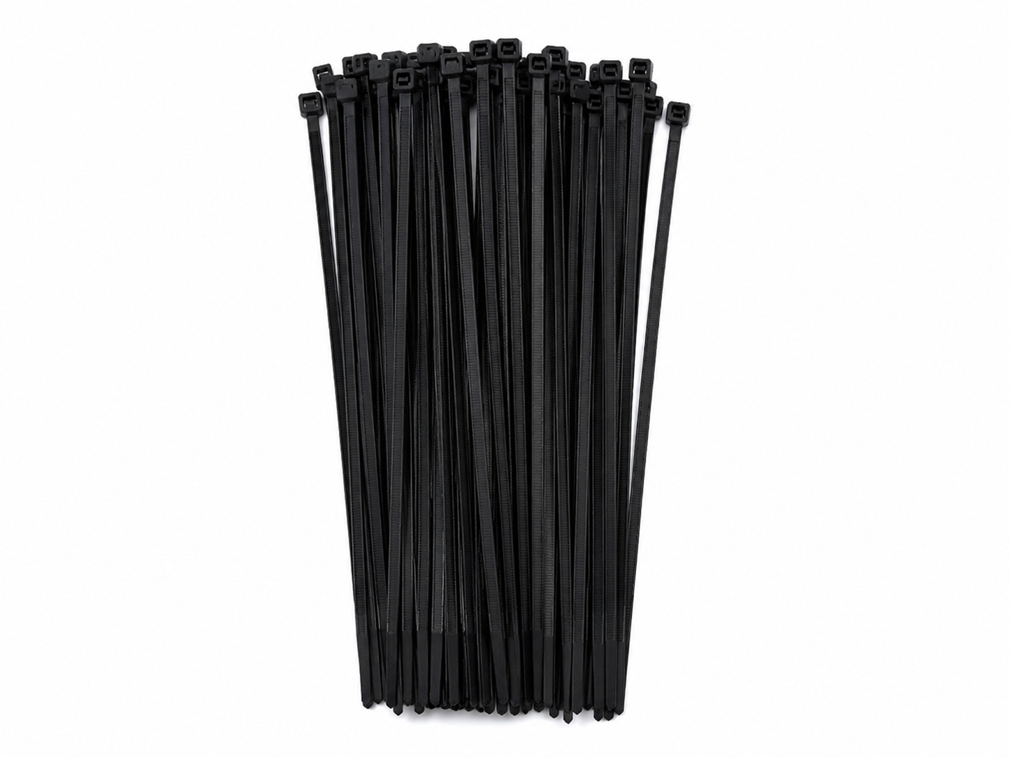Bridas de Nylon Negras para Organización de Cables 6 Pulgadas.