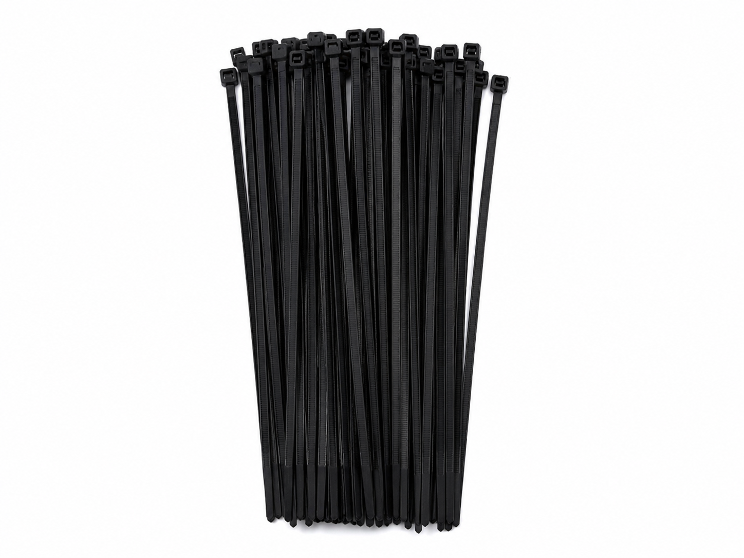 Bridas de Nylon Negras para Organización de Cables 6 Pulgadas.