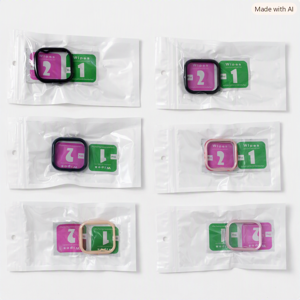 Pack de 6  protectoras para relojes inteligentes smartwatches.