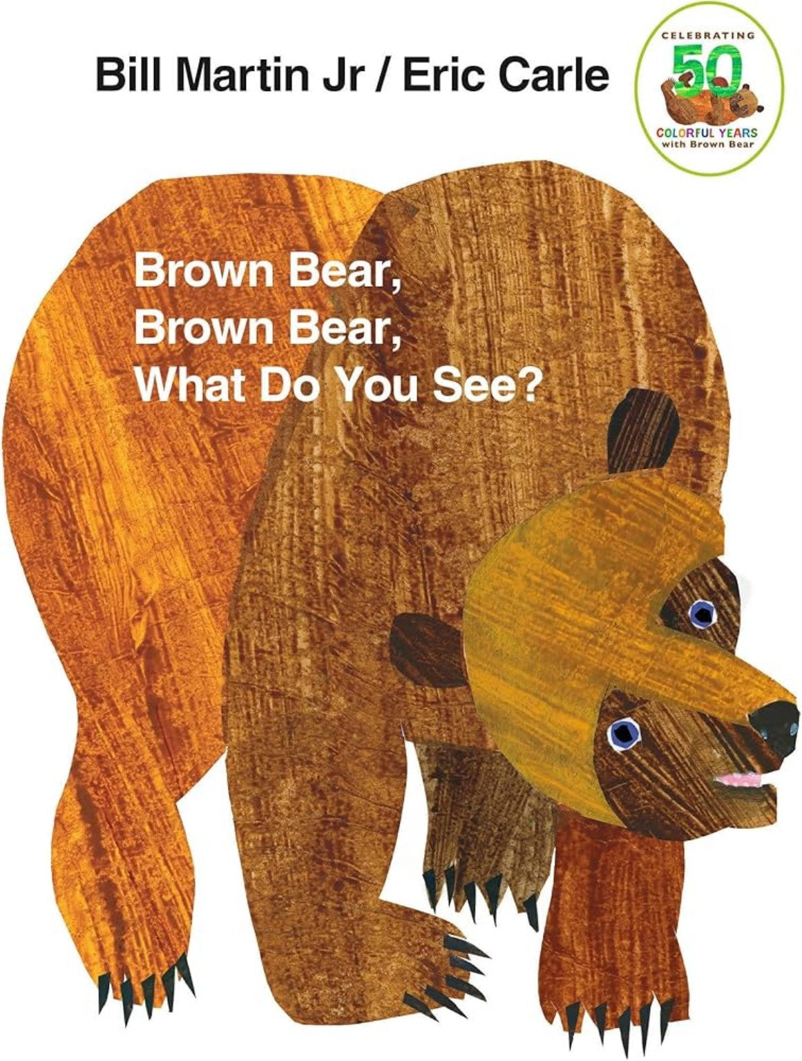 Oso Pardo, Oso Pardo, ¿Qué ves? Libro Infantil Ilustrado en Inglés.