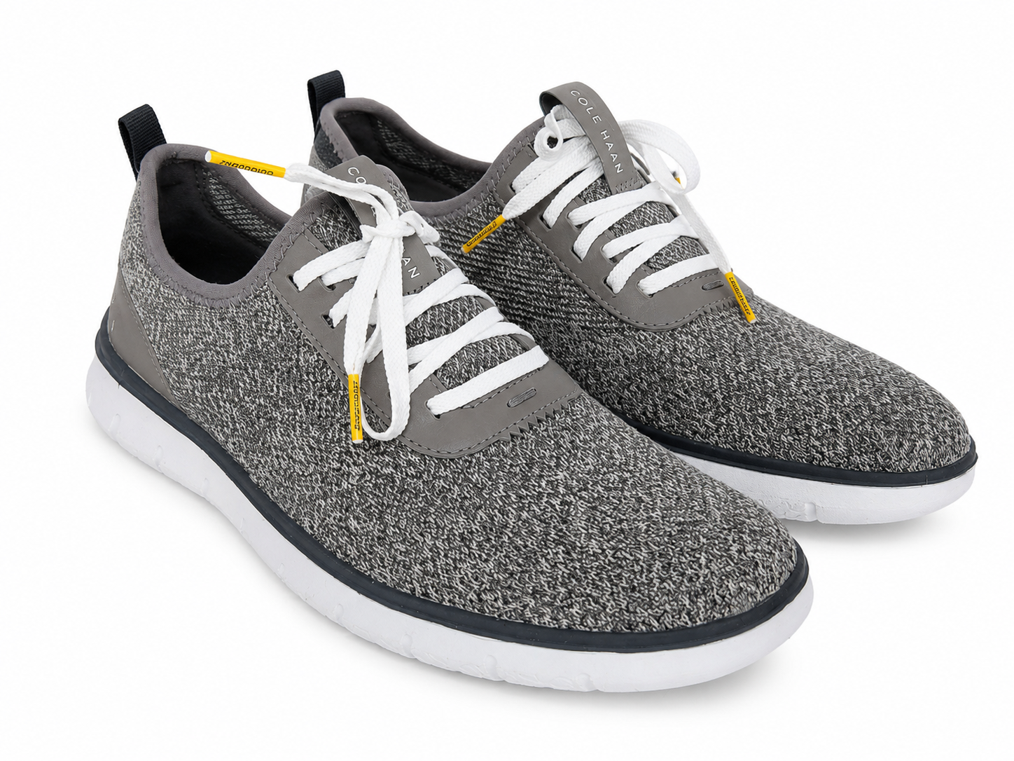 Zapatillas Tejidas Ultra Ligeras Gris Jaspeado 10 M.
