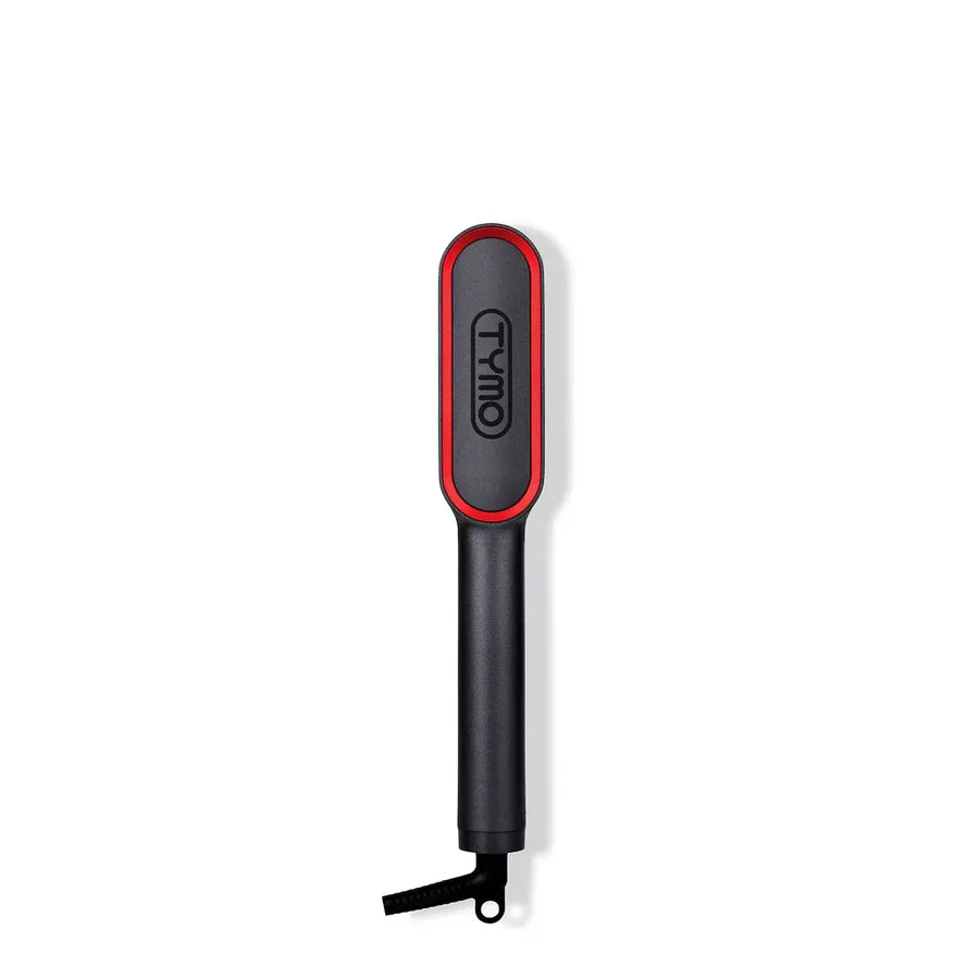 Cepillo alisador es el modelo TYMO Ring Plus, diseñado con tecnología iónica para reducir el frizz y proporcionar un acabado brillante.