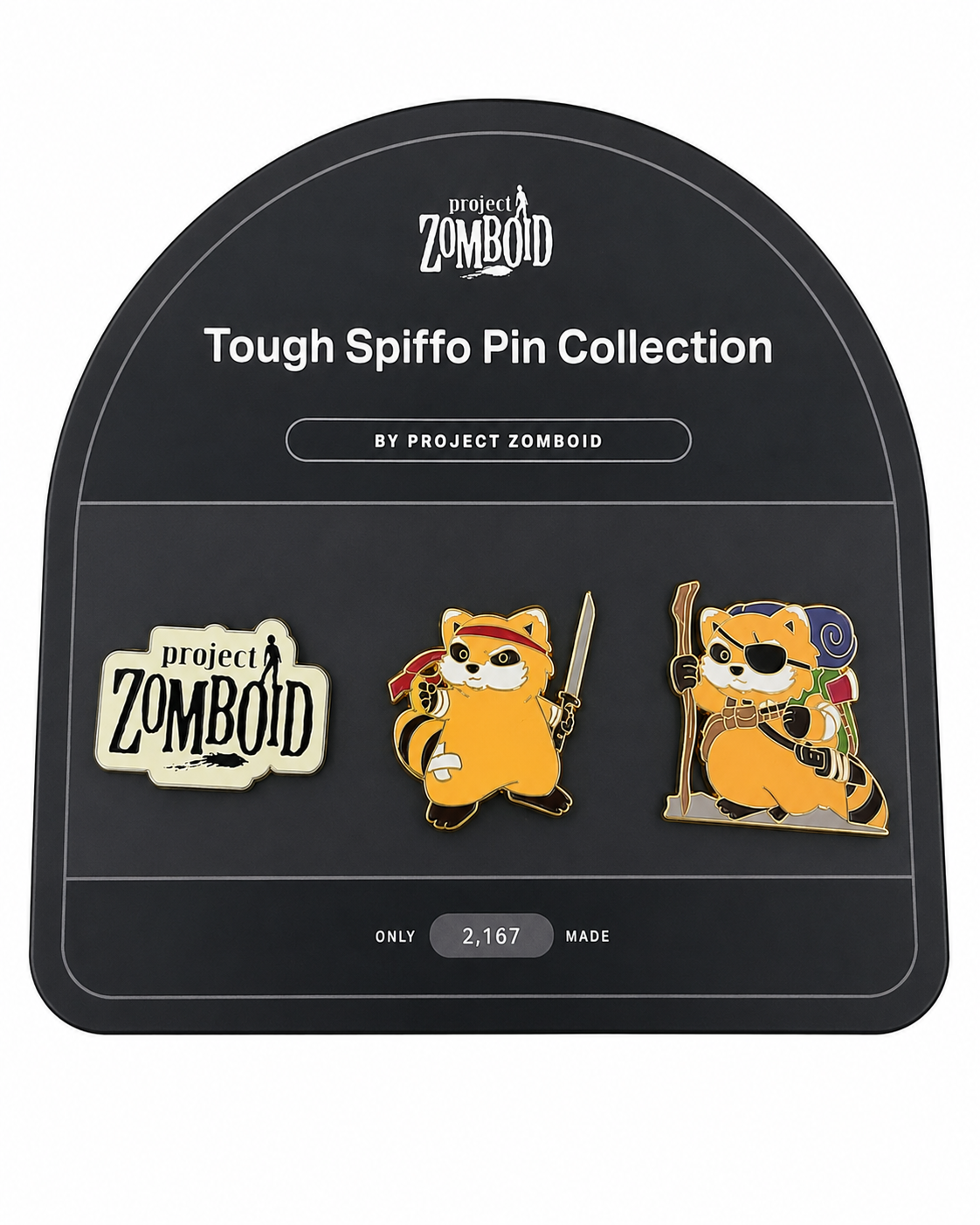 Colección de 3 pines decorativos con diseños de videojuego.