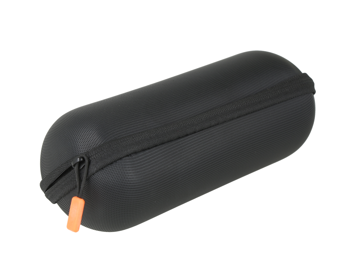 Estuche rígido portátil diseñado para proteger altavoces Bluetooth