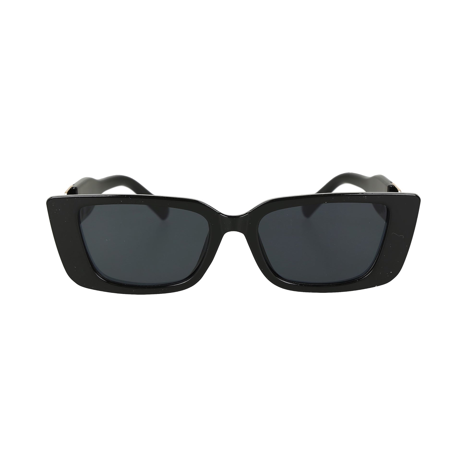Gafas de sol estilo fashion elegantes, negro.