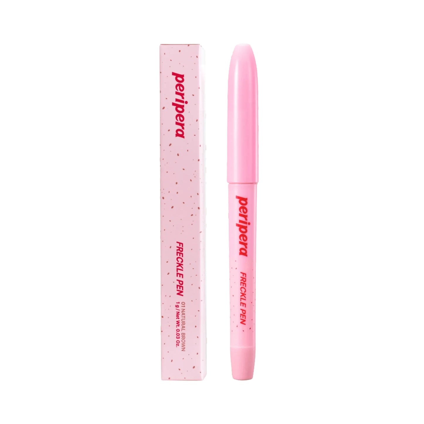 Bolígrafo de maquillaje para crear pecas falsas en el tono 02 Tan Brown.
