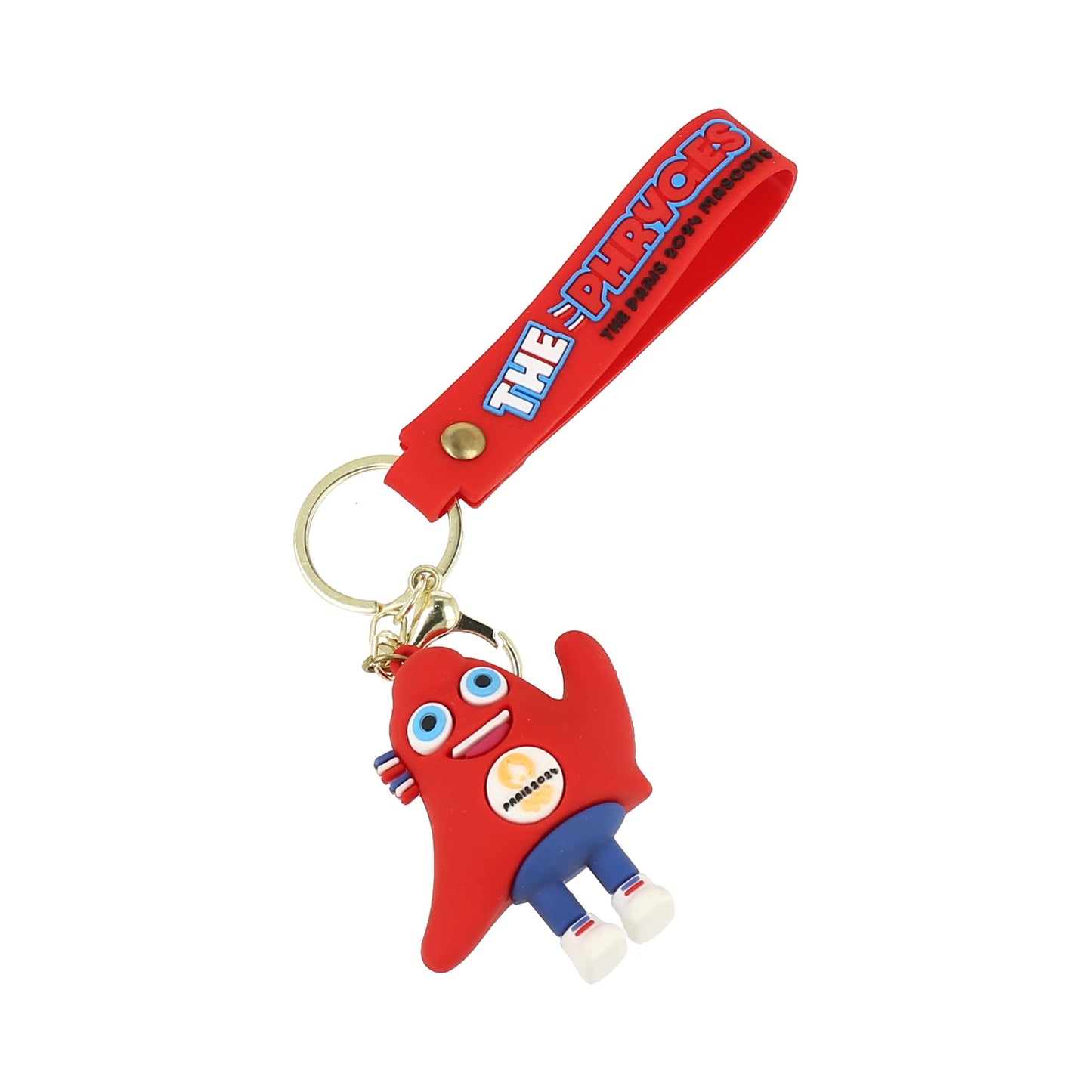 llavero oficial de la mascota de los Juegos Olímpicos de París 2024