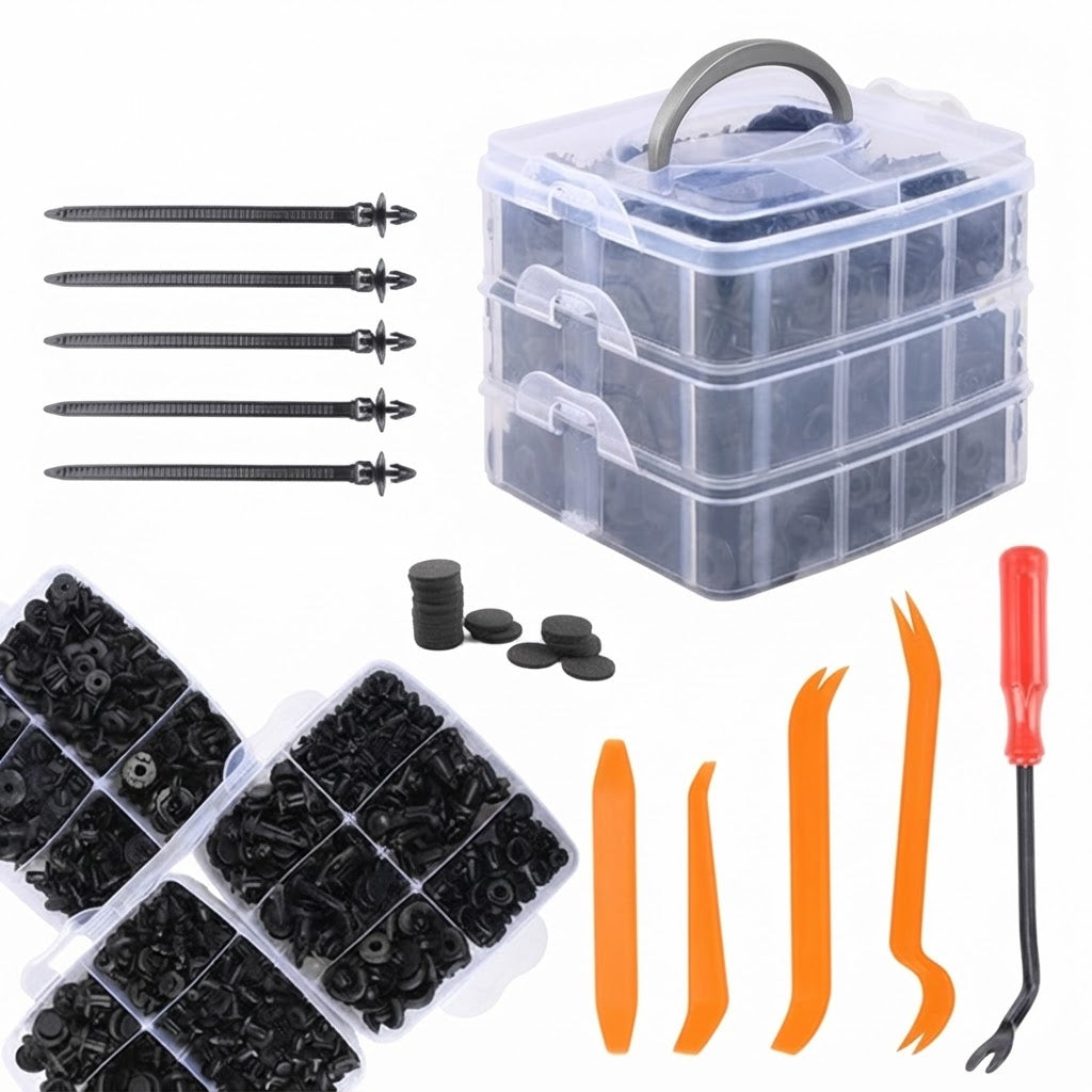 Kit de sujetadores automotrices de 620