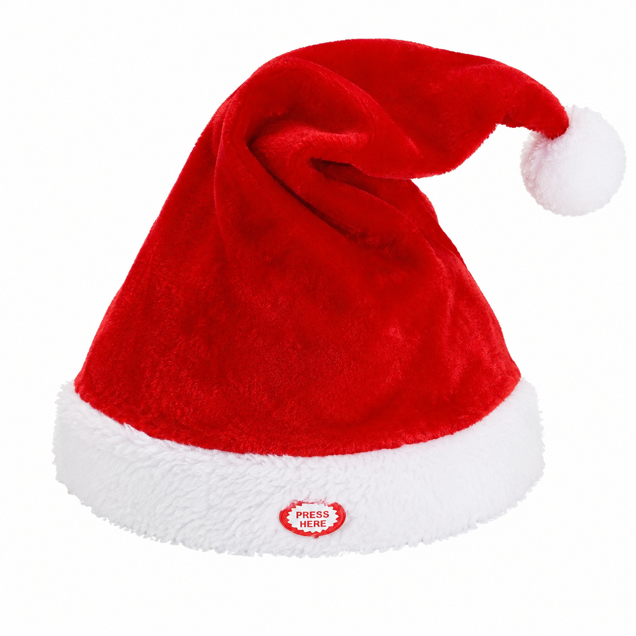 Gorro Navideño con Luces LED Integradas para Adultos y Niños.