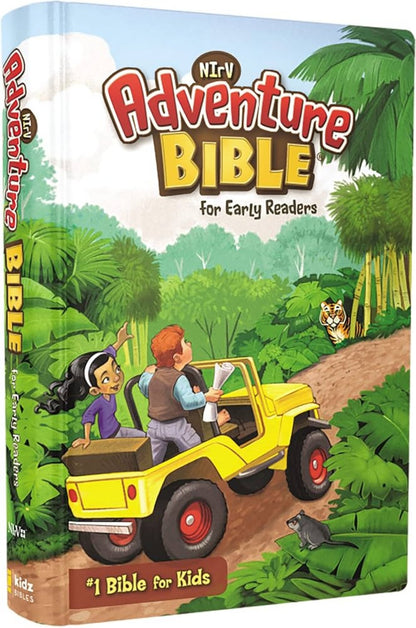 Biblia de aventuras para primeros lectores.