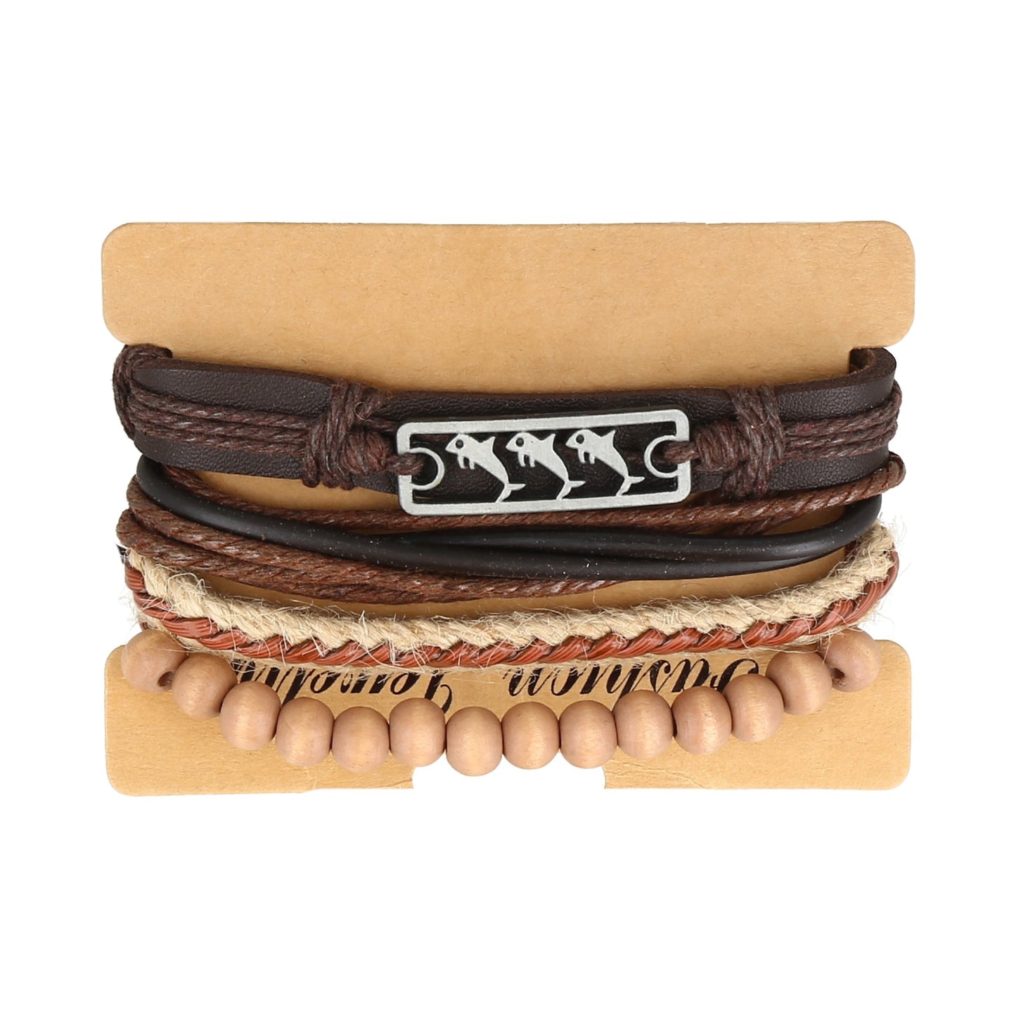 kit de pulseras para hombre