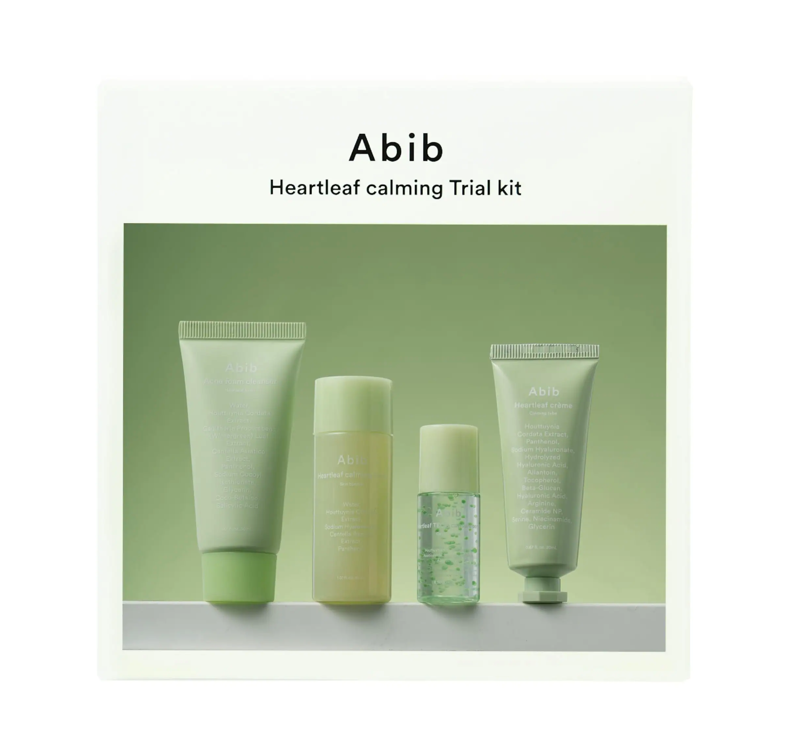 Abib Heartleaf Calming Trial Kit
