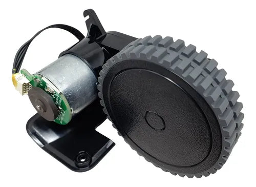 Motor de rueda de repuesto para robots aspiradores, comúnmente compatible con modelos como Conga 950/1090 o Eufy Robovac G30.