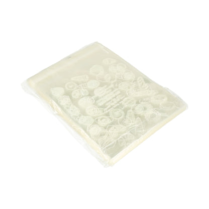 Bolsas de pan transparentes, impermeables y autosellante ,Almacenamiento versátil para productos horneados y frutas.