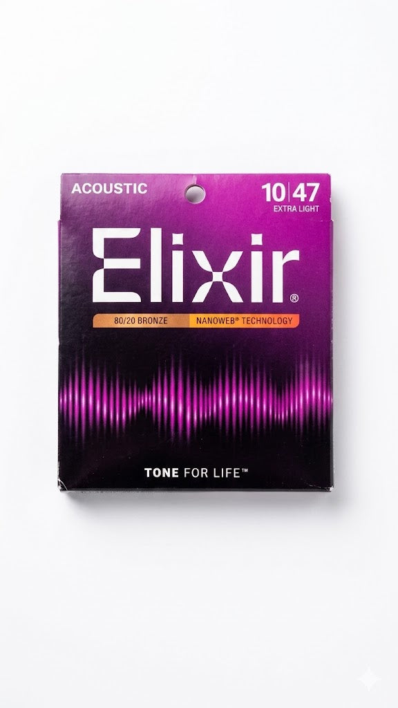 Cuerdas para guitarra con tecnología NANOWEB.