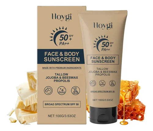 Protector solar facial y corporal.