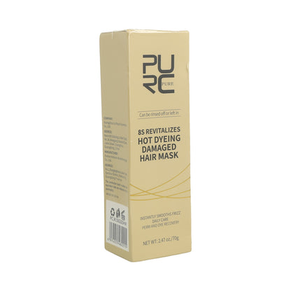 mascarilla capilar PURC Pure 8S Revitalizes Hot Dyeing Damaged Hair Mask.