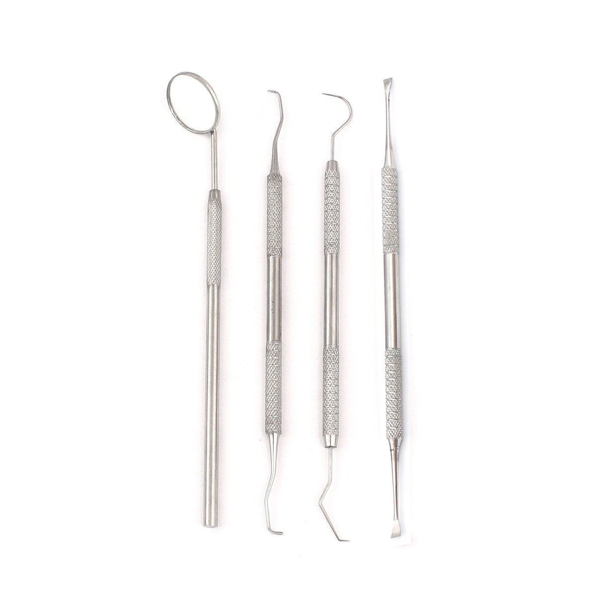 Kit básico de higiene dental de acero inoxidable