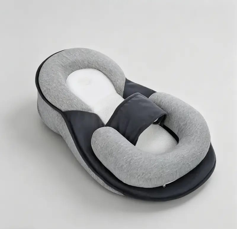 Almohada antirreflujo para recién nacidos.
