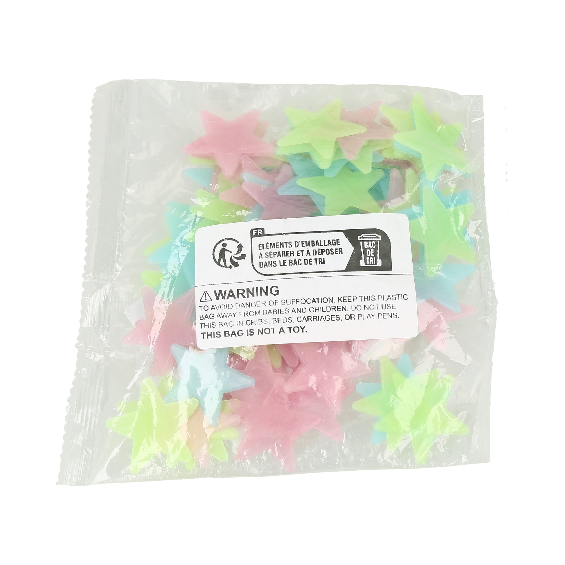 pegatinas de estrellas fluorescentes