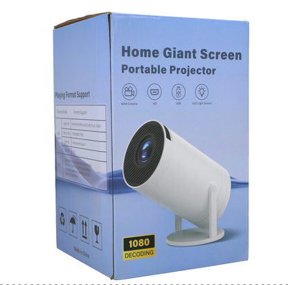 Proyector portátil de cine en casa 1080p