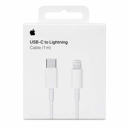 Cable USB-C a Lightning de 1 Metro para Carga y Sincronización.