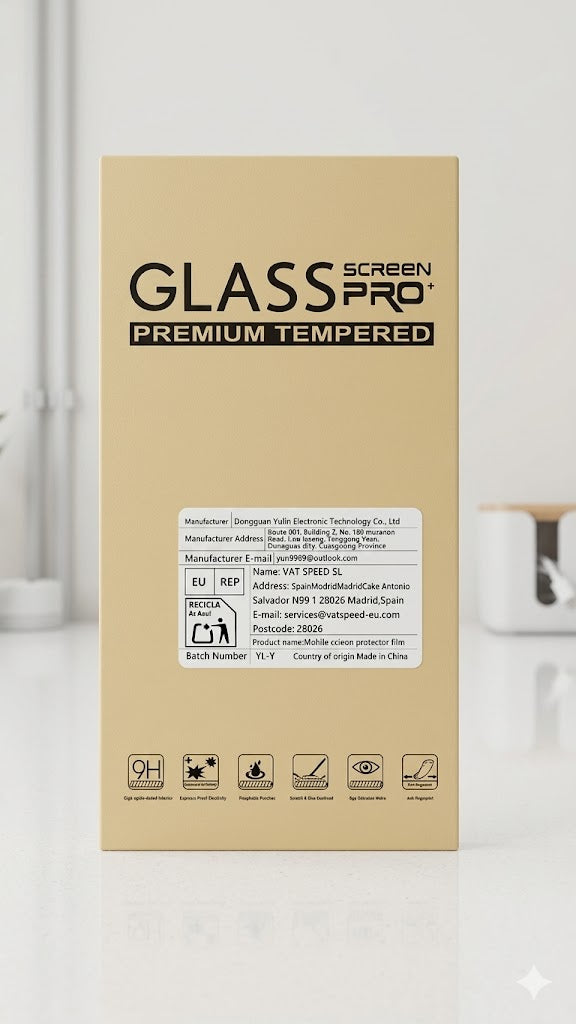 protector de pantalla de vidrio templado para iphone 12.