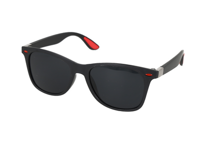 Gafas de sol negro/rojo t67