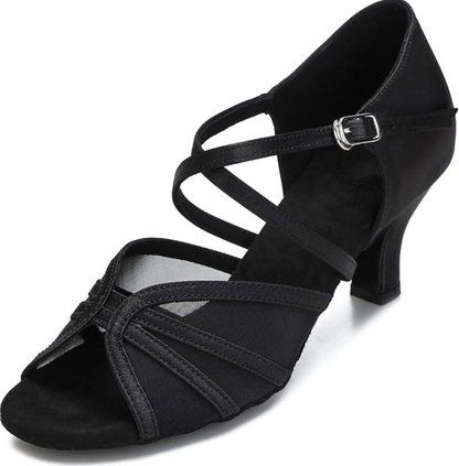 Zapatos de baile para mujer, con correa cruzada size 10.5