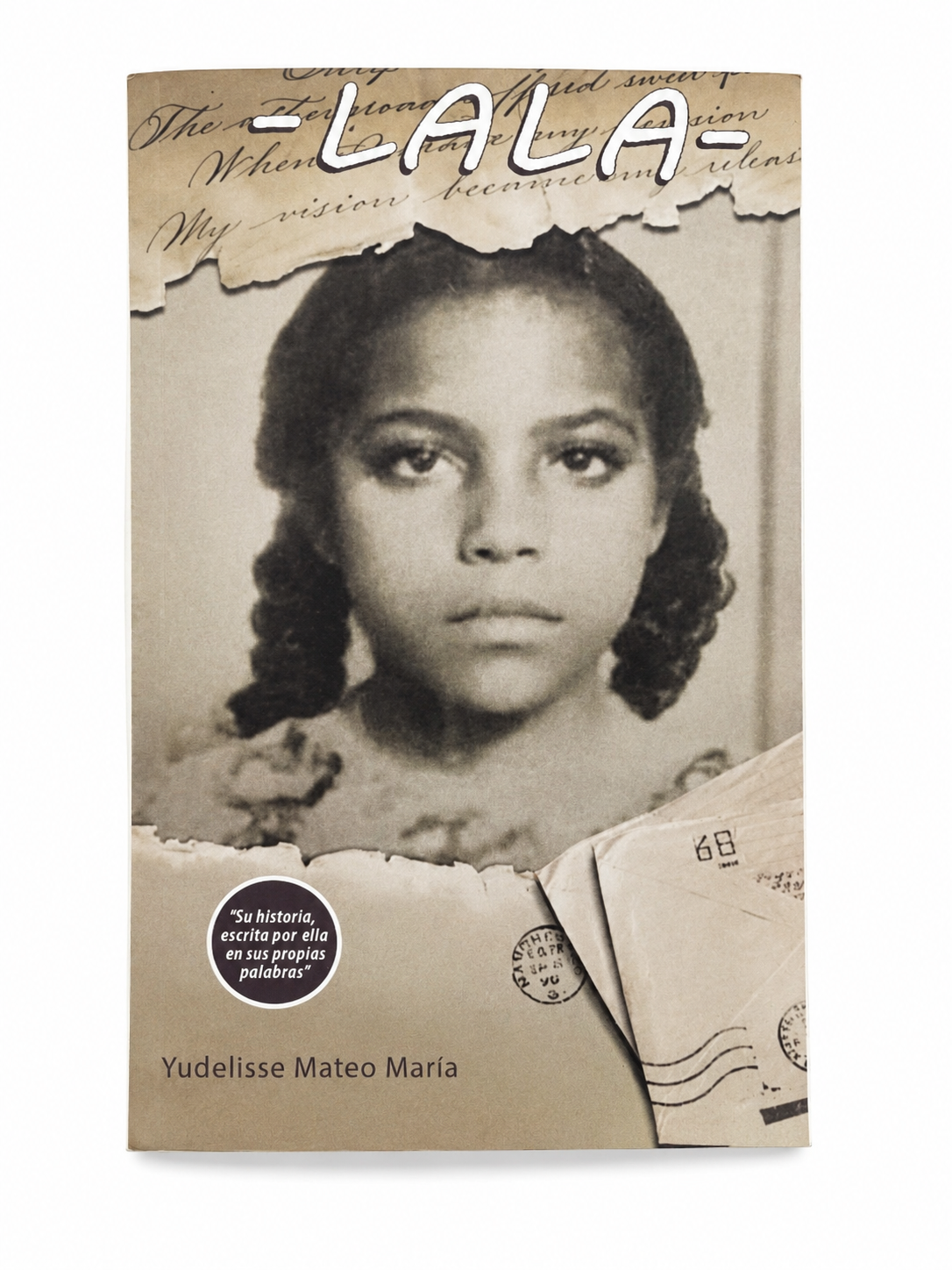 Libro autobiográfico LALA en tapa blanda.