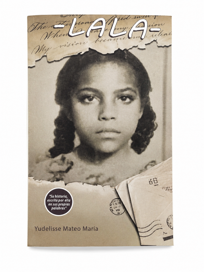 Libro autobiográfico LALA en tapa blanda.