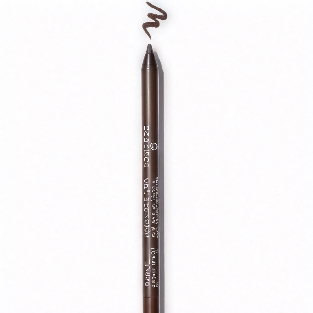 Delineador de ojos en lápiz color marrón es ideal para lograr líneas precisas y definidas, con sacapunta incluido