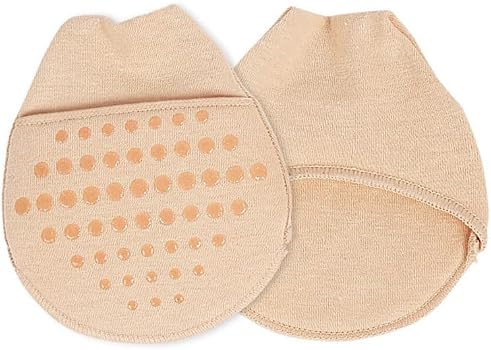 Pack de 3 pares de calcetines invisibles de media punta, diseñados para usar con zapatos de tacón o calzado casual.