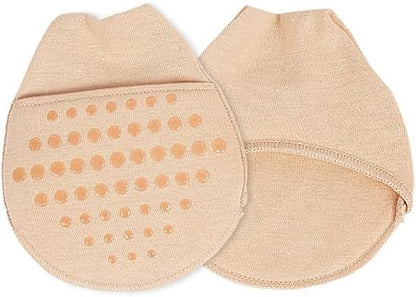 Pack de 3 pares de calcetines invisibles de media punta, diseñados para usar con zapatos de tacón o calzado casual.