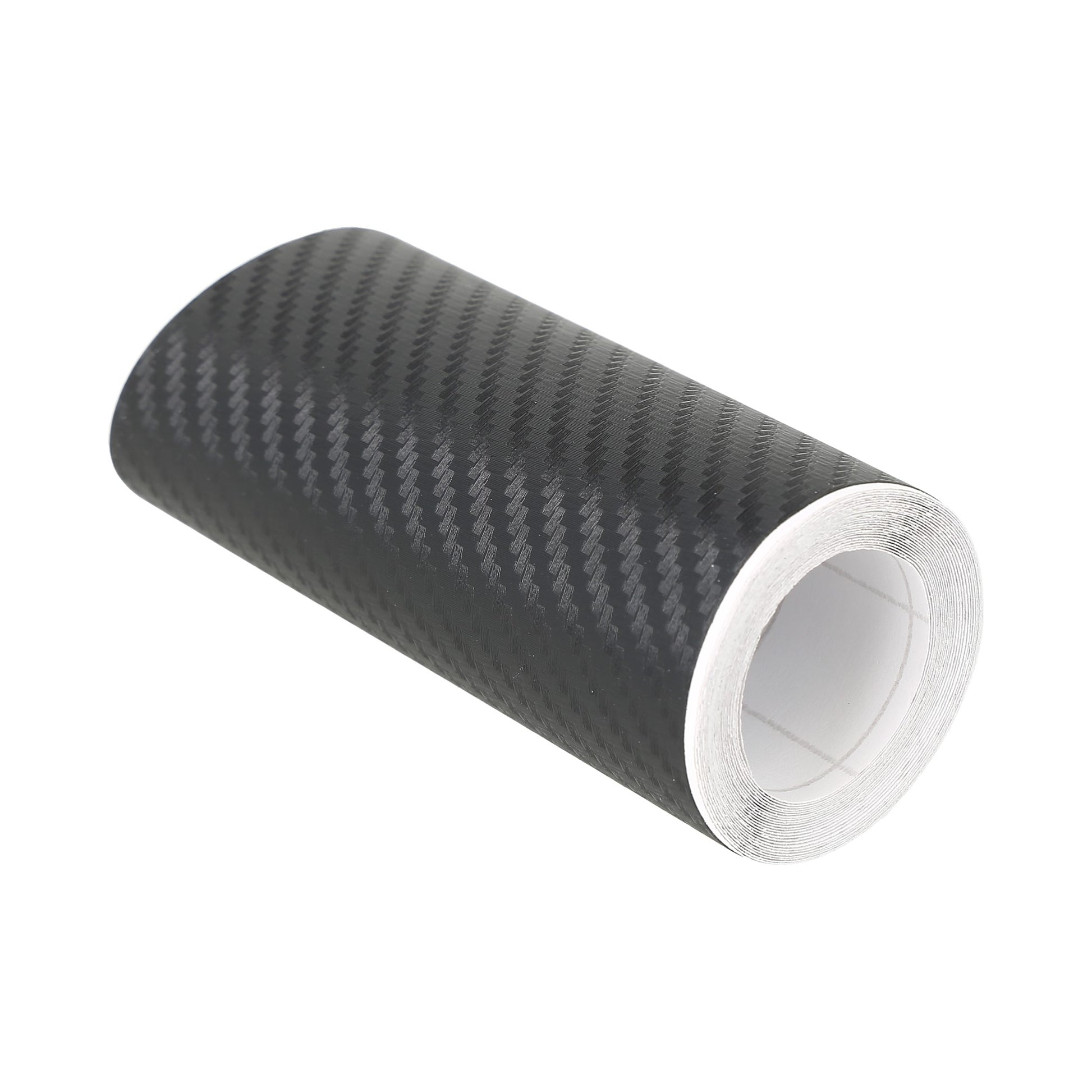 rollo de vinilo adhesivo con textura de fibra de carbono.