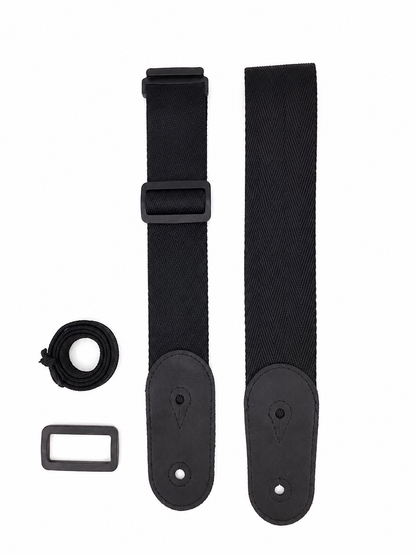 Correa Ajustable para Guitarra Color Negro.