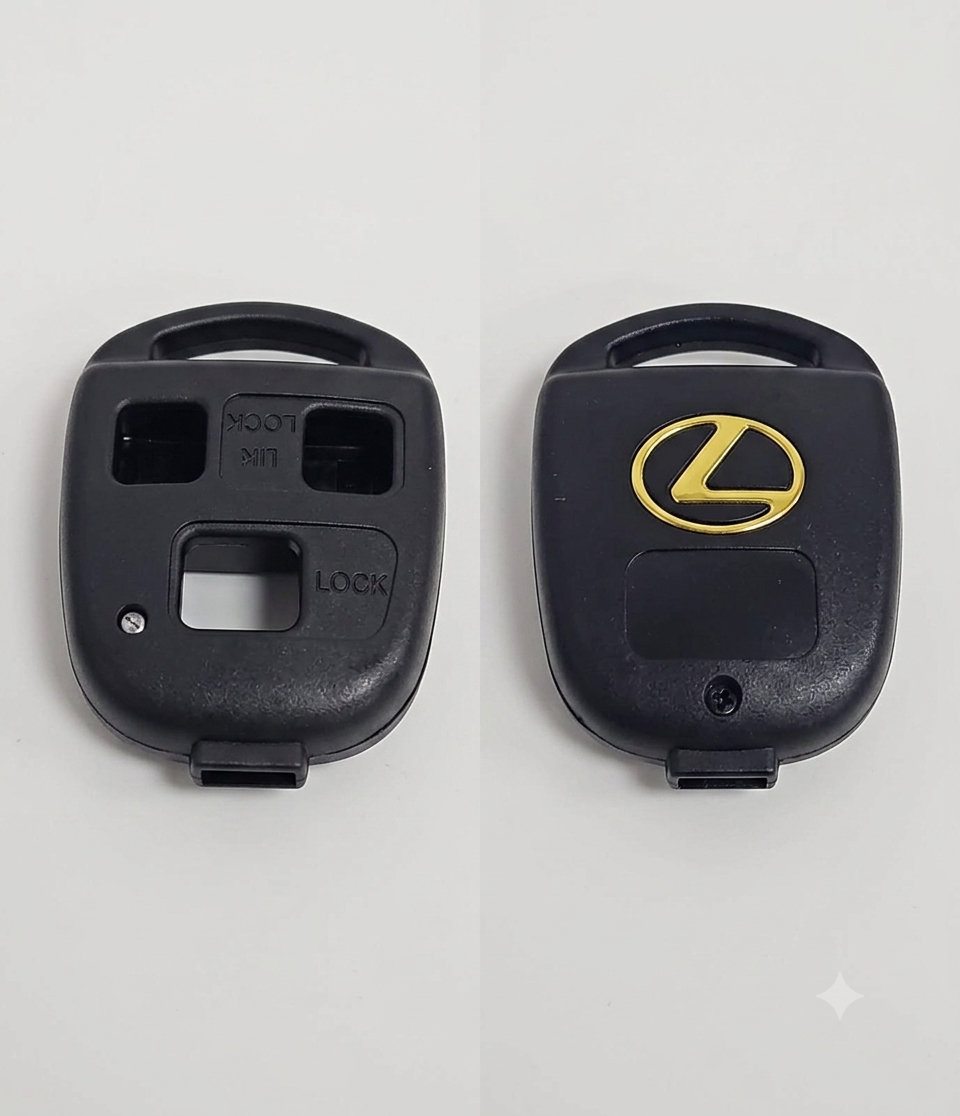 Carcasa de repuesto para mando a distancia de llave Lexus ES300, ES330, GS300, GS400