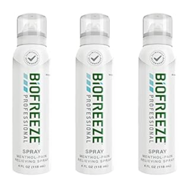 Biofreeze Professional Pain Relief Spray, 4 oz. Aerosol Spray pack 3