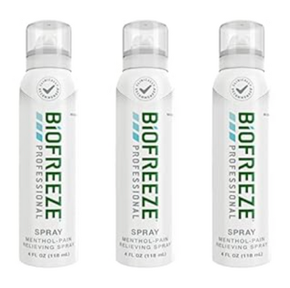 Biofreeze Professional Pain Relief Spray, 4 oz. Aerosol Spray pack 3