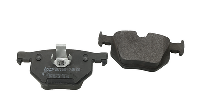 Pastillas de freno traseras compatibles con modelos de BMW, incluyendo las series 1, 3 y X5.