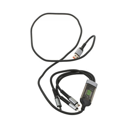 Cables de datos y carga super rapida 3 en 1 de 100W